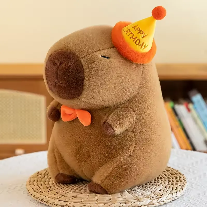 Peluche Capybara PartyPaws 23cm