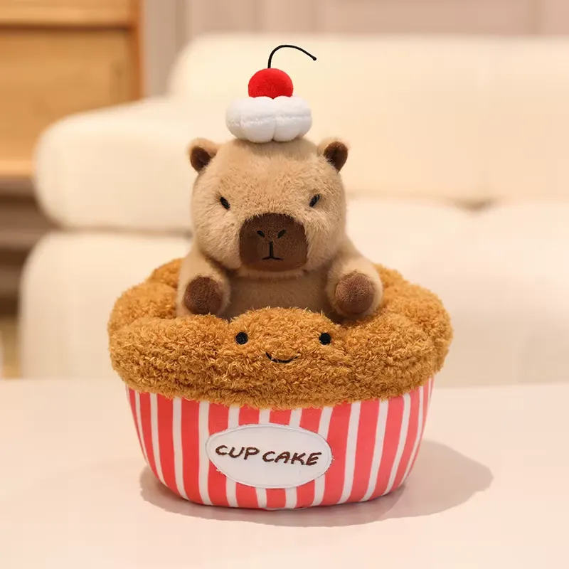 Peluche Capybara CupCake 23cm
