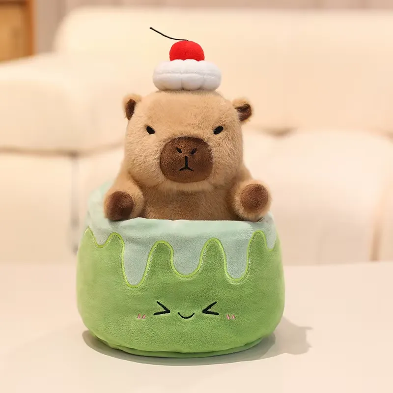 Peluche Capybara MatchaCake 23cm
