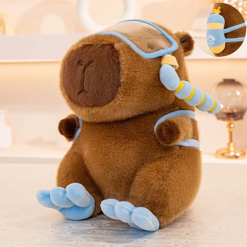 Peluche Capybara Plonginou 22cm