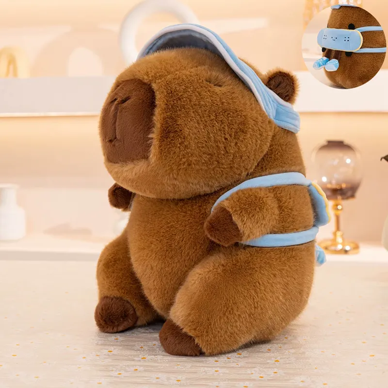 Peluche Capybara SunVisor 22cm