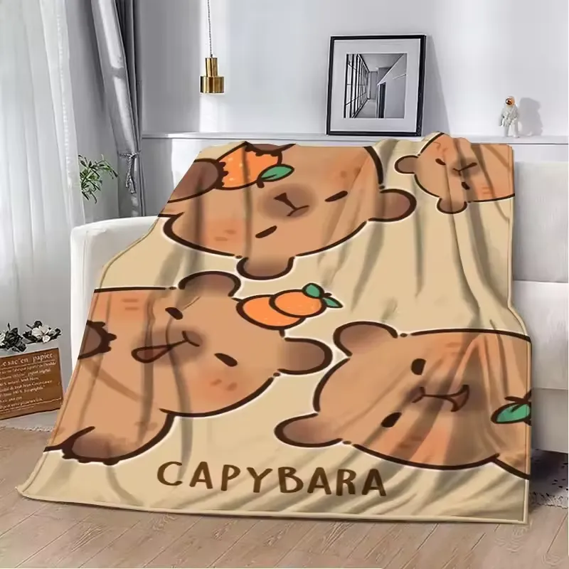 Plaid Capybara Fruity Cozy