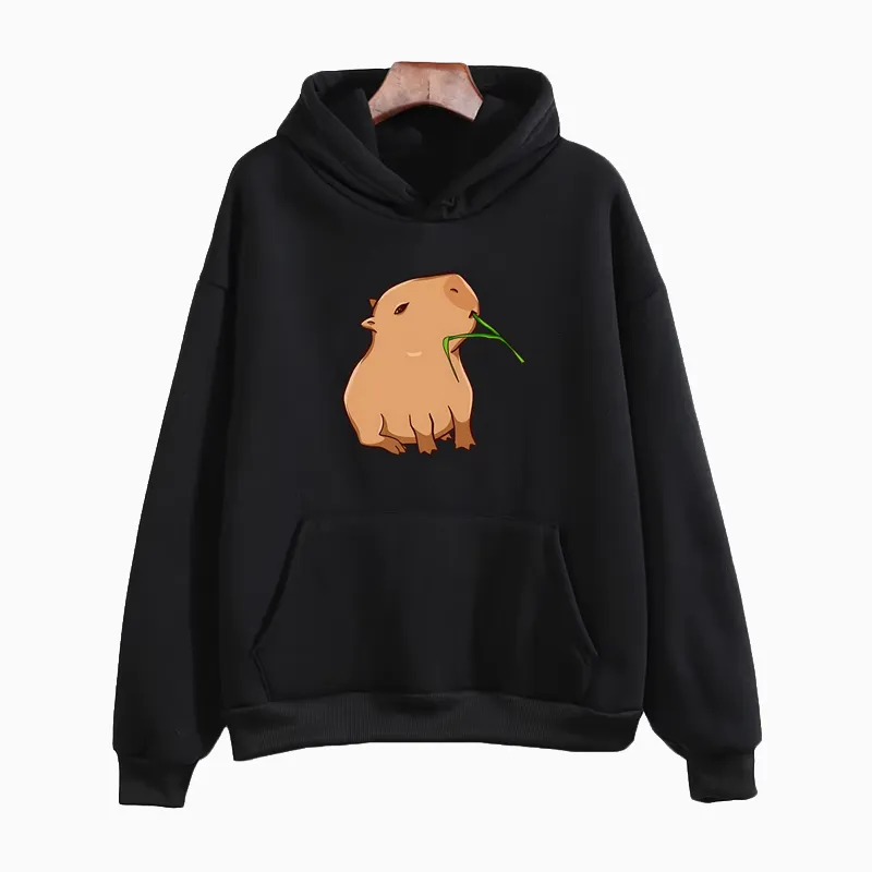 Sweat Capybara Snacky Noir