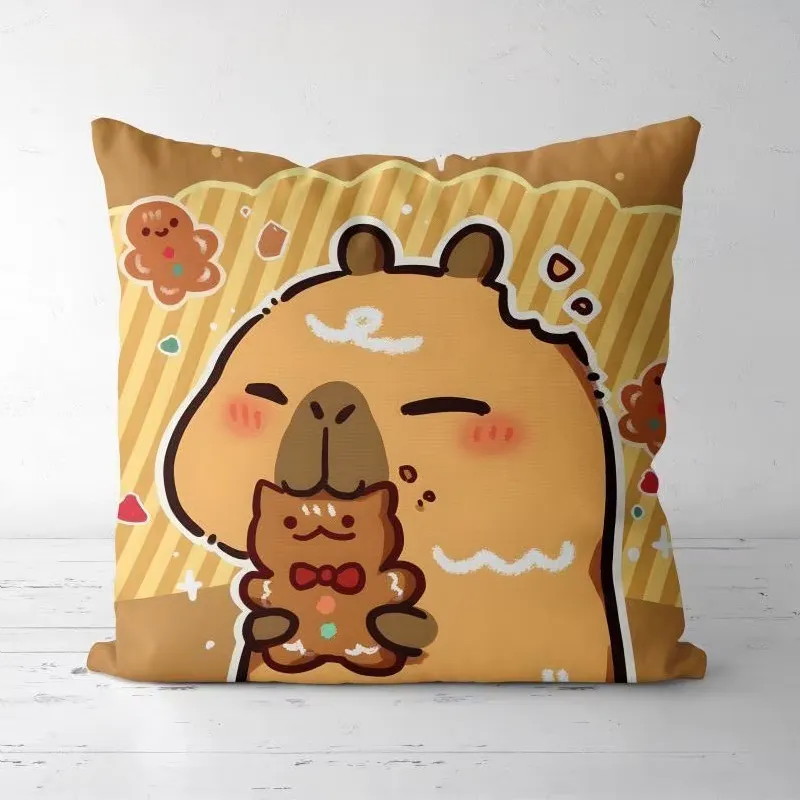 Taie d’oreiller Capybara Biscoulou