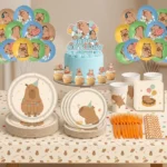 Méga Kit Anniversaire Capybara 123 pièces