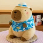 Peluche Capybara Chemise Hawaï