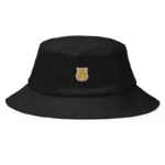 Bob brodé Capybara signature noir