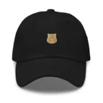 Casquette Brodée Capybara Signature Noire