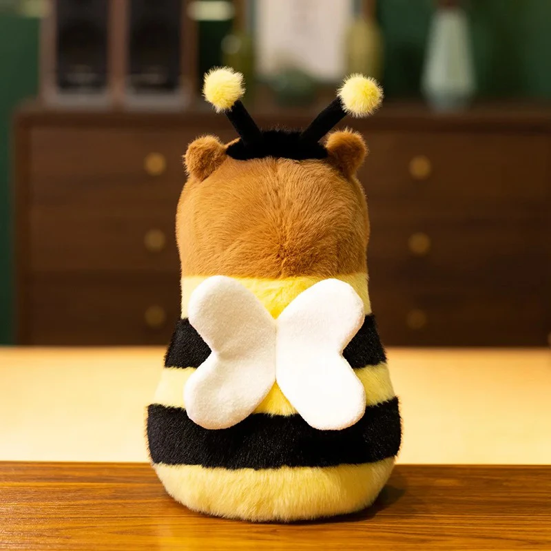Peluche Capybara Abeille Buzzfly Dos
