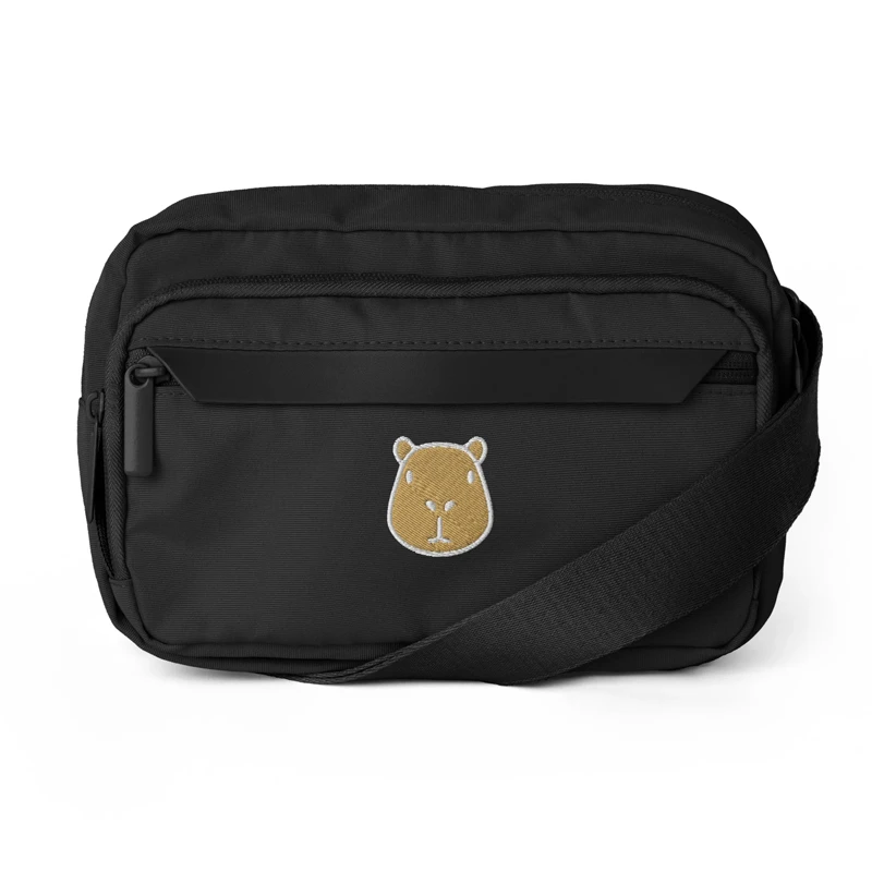 Sac à bandoulière Capybara Signature Noir