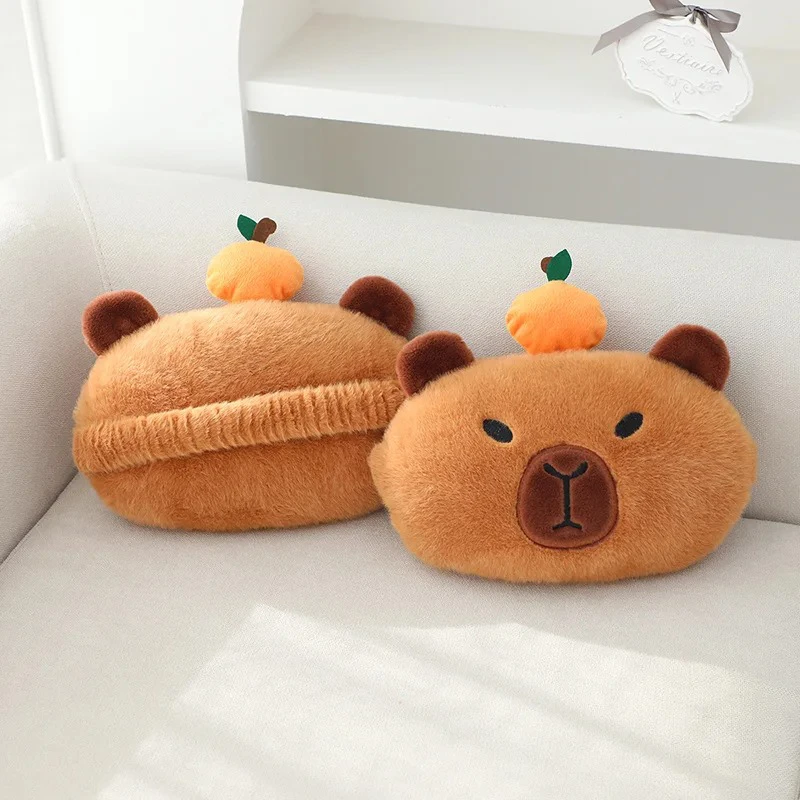appuie-tête voiture capybara
