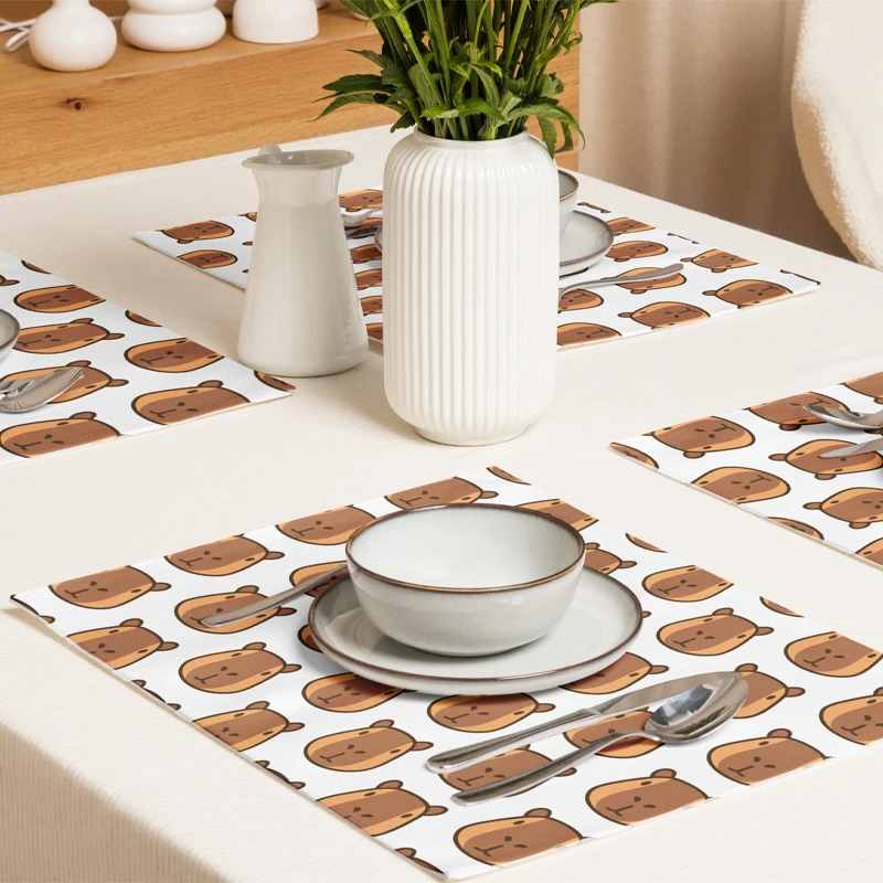 Ensemble de sets de table Capybara Signature déco 1