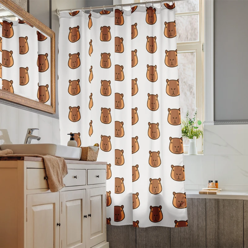 Rideau de douche Capybara Signature Sdb