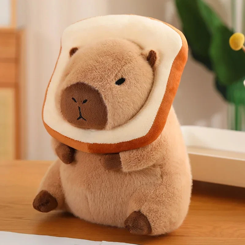Peluche Capybara Pain de Mie Toastcap 25cm