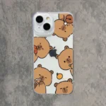 Coque Capybara Popcap transparente pour iPhone